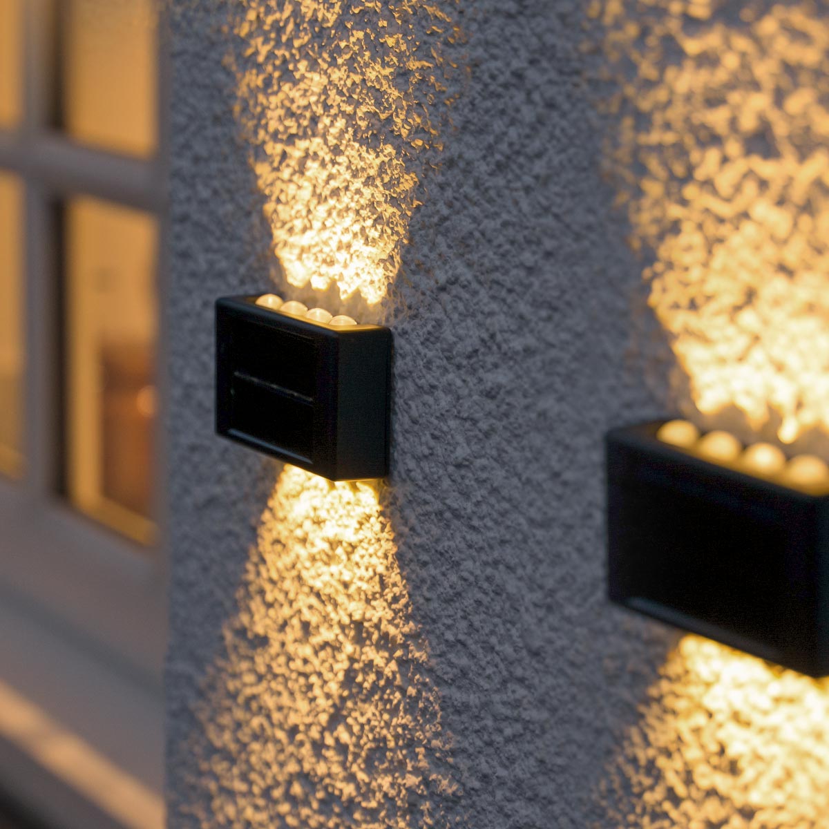 Solar Up and Down Wall Fence Light