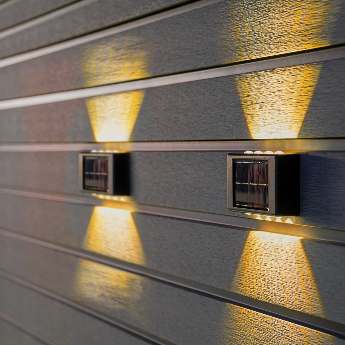 Solar Up and Down Wall Fence Light