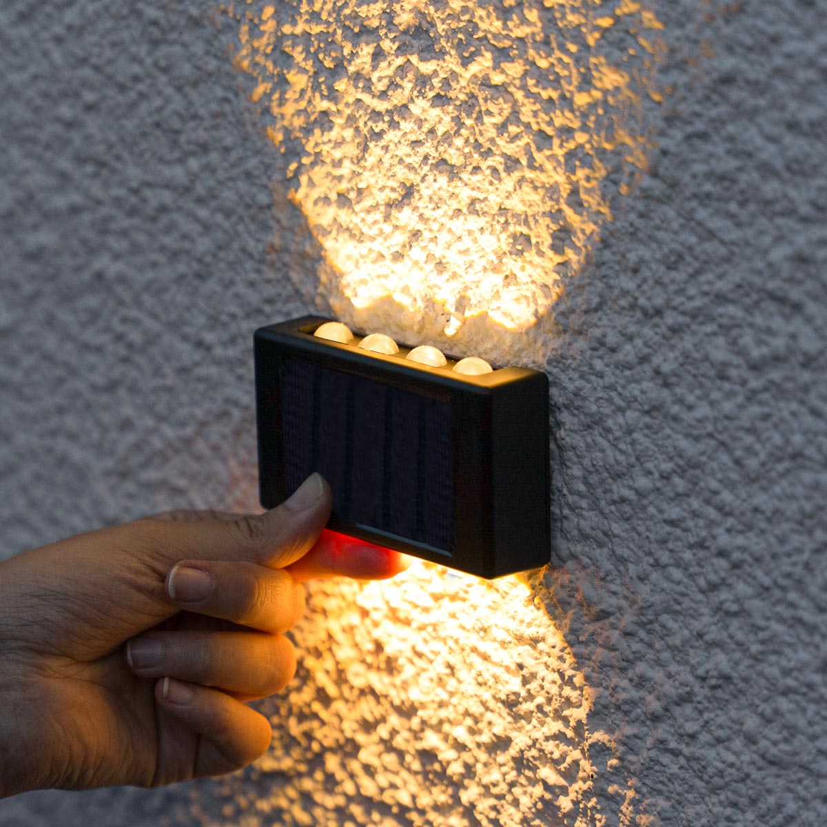 Solar Up and Down Wall Fence Light