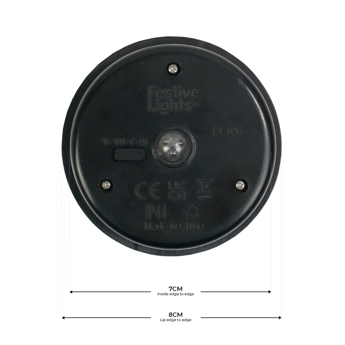 Replacement Round Solar Panel, White, Warm White and Colour Changing LEDs