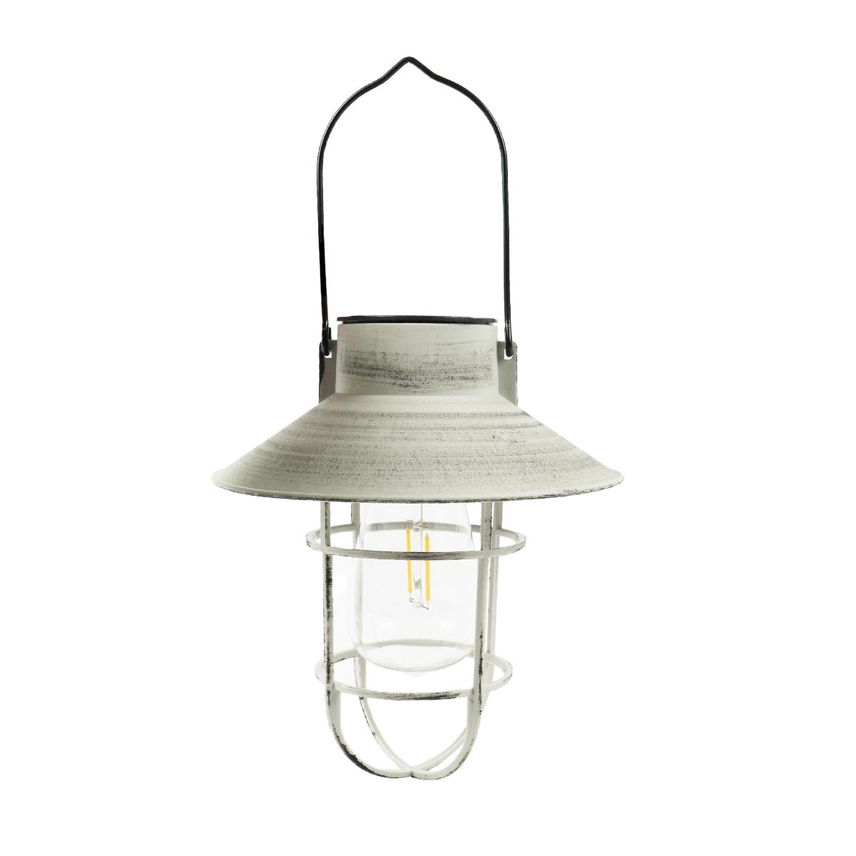 Fisherman Solar Hanging Lantern Filament Effect 21cm