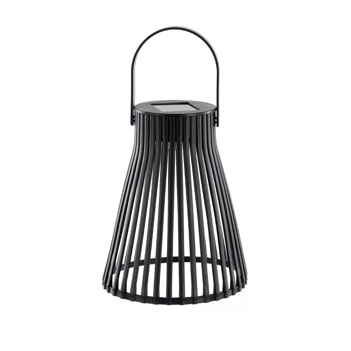 Slatted Solar Table Lantern 14cm