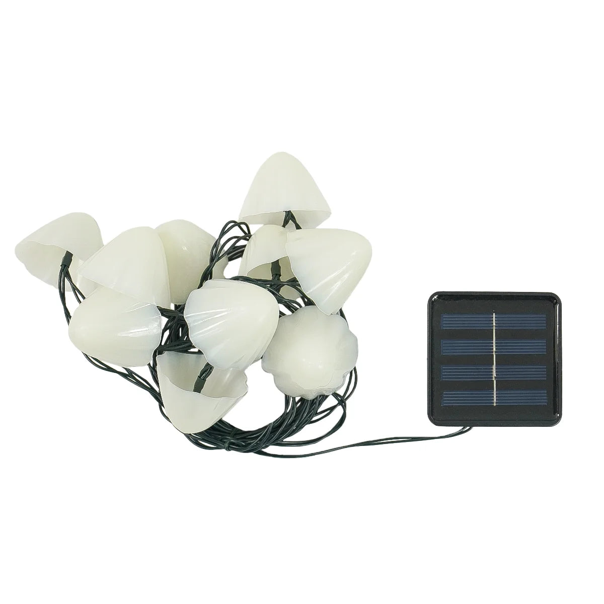 10 LED Mushroom Solar Light Stakes