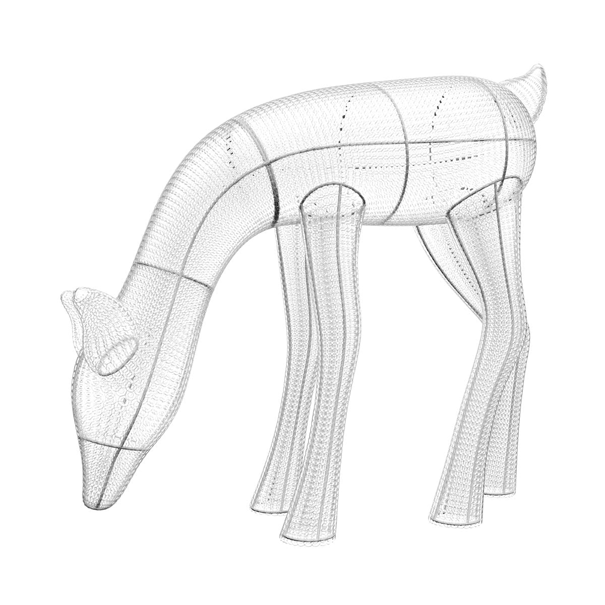 Twinkly Smart App Controlled Doe Reindeer Christmas Figure