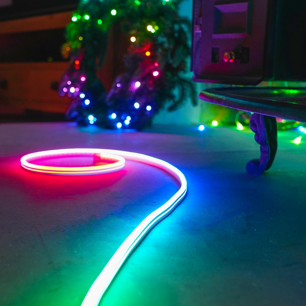 2m Smart App Controlled Twinkly Indoor Flex Light - Gen II