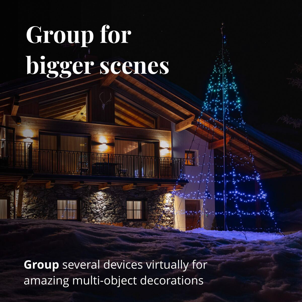 2m Smart App Controlled Twinkly Light Tree - Gen II