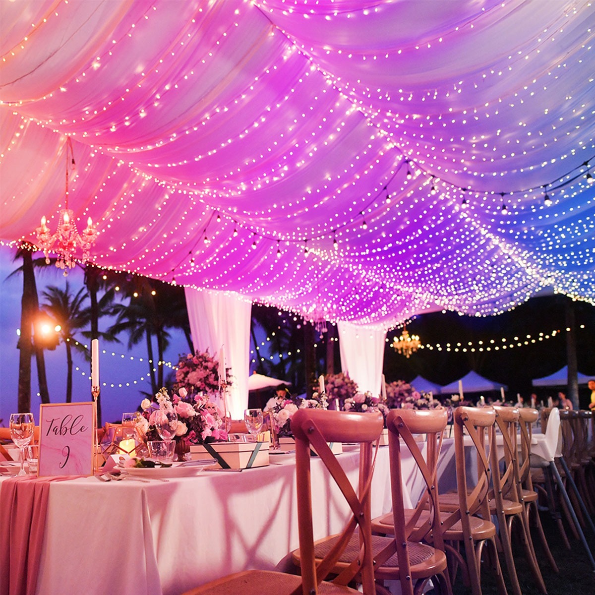 25m Twinkly Plus RGBW Fairy Lights, Clear Cable