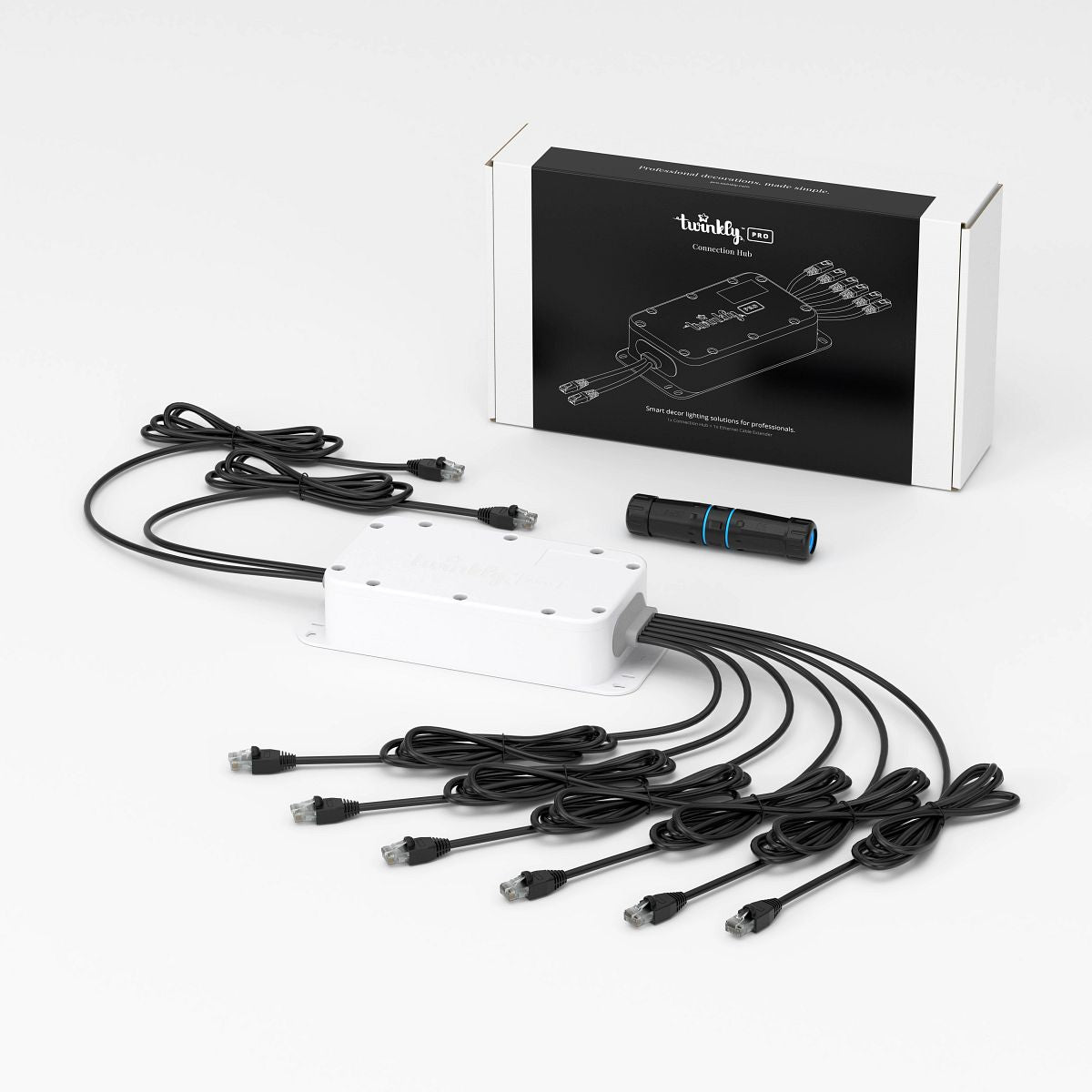 Twinkly Pro 8 Ports Switch Connection