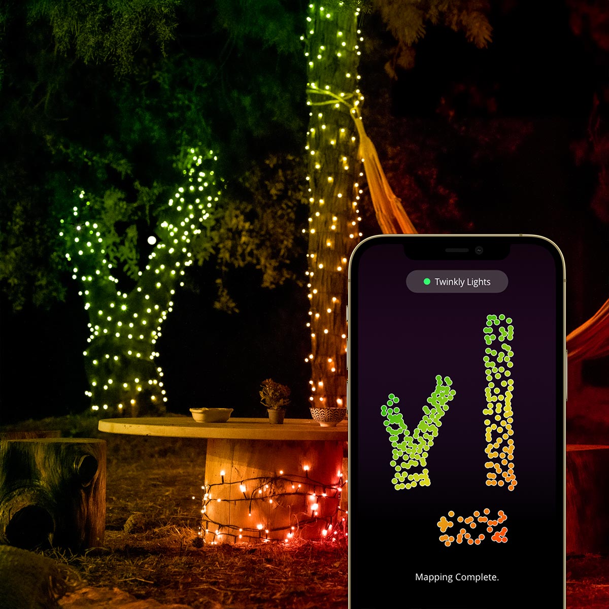 20m Smart App Controlled Twinkly Christmas Fairy Lights, Clear Cable, Special Edition - Gen II