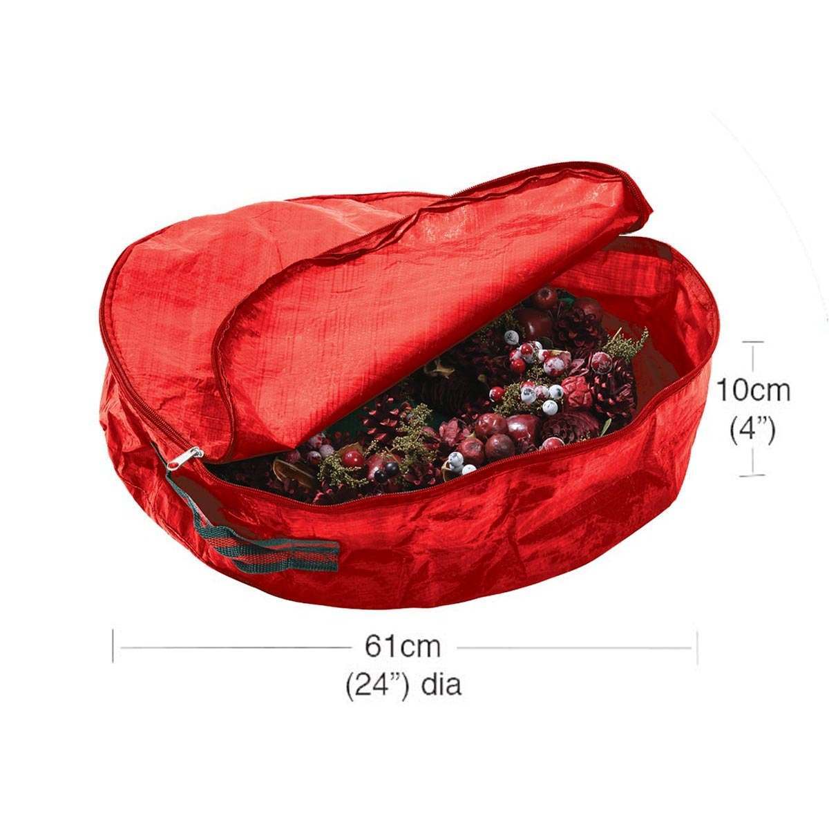 61cm Large Christmas Wreath Storage Bag