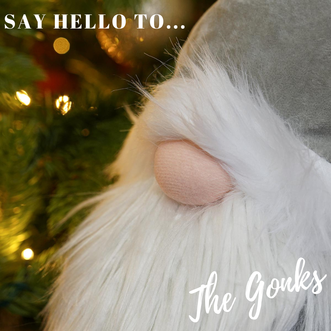 Say hello to our friendly festive folks – The Gonks!