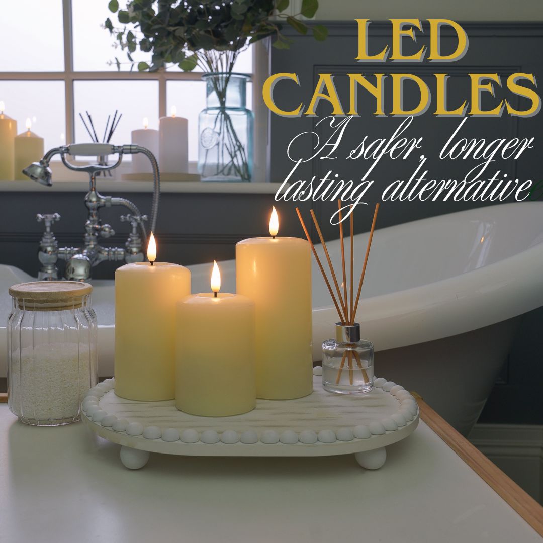 Why LED Candles are Safer and Smarter than Traditional Candles