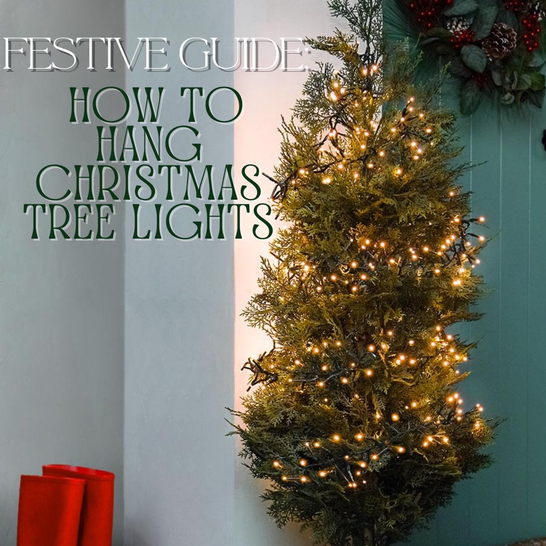 How to Hang Christmas Lights on Your Tree