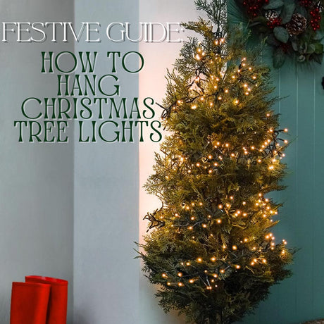 How to Hang Christmas Lights on Your Tree