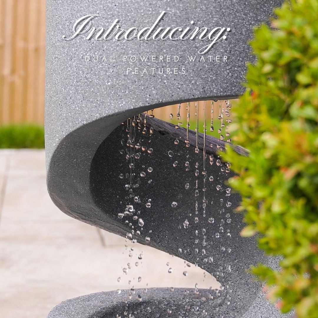 Introducing: Dual Power Water Features