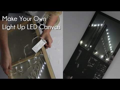 Make Your Own LED Canvas