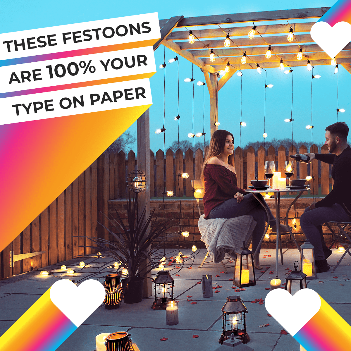 Get The Love Island Festoon Light Look