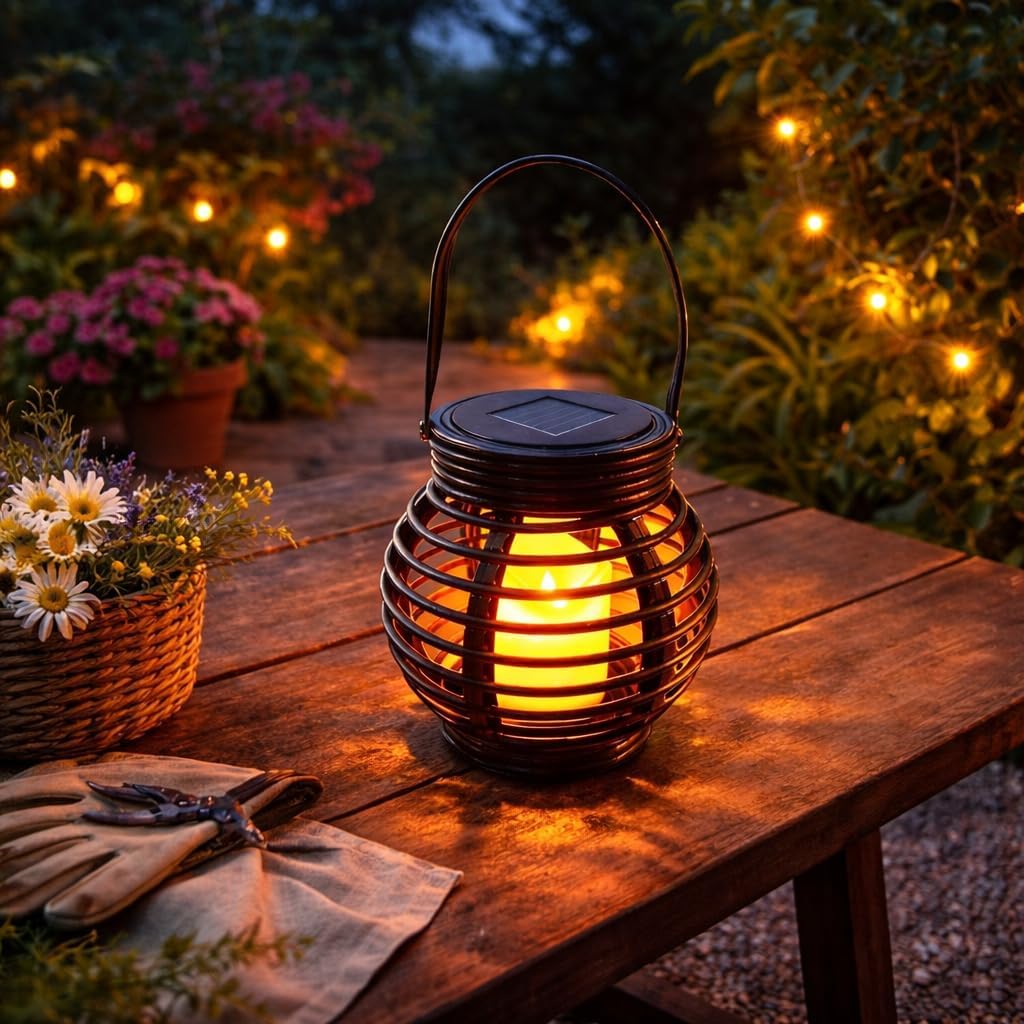 Best Solar Lanterns for Small Gardens: Top Compact Designs
