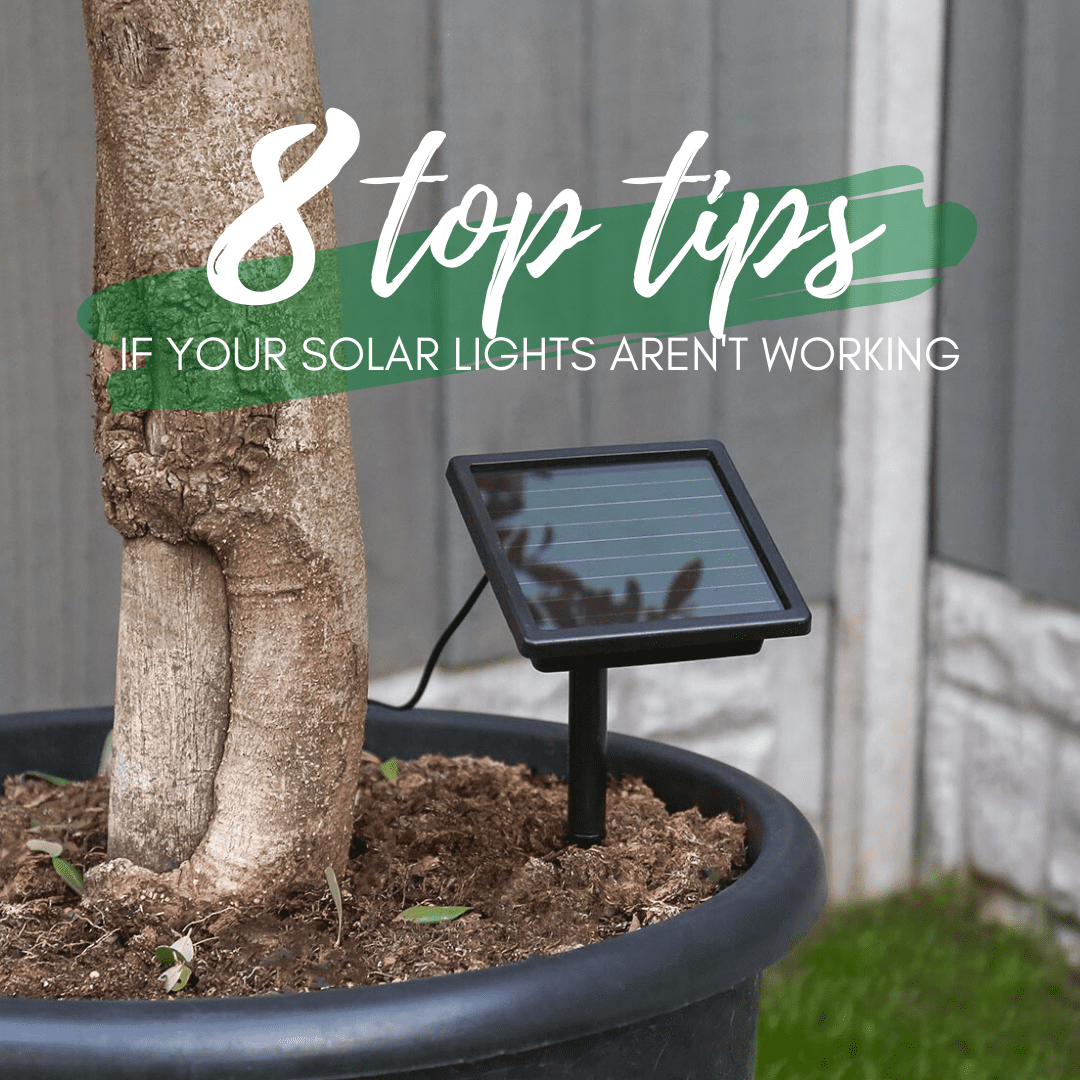 8 things to do if your solar powered lights aren't working