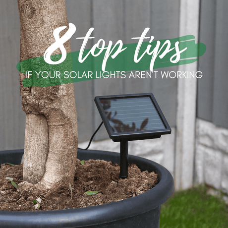 8 things to do if your solar powered lights aren't working