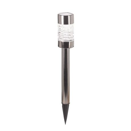 Martello Solar Stake Light Stainless Steel 57cm