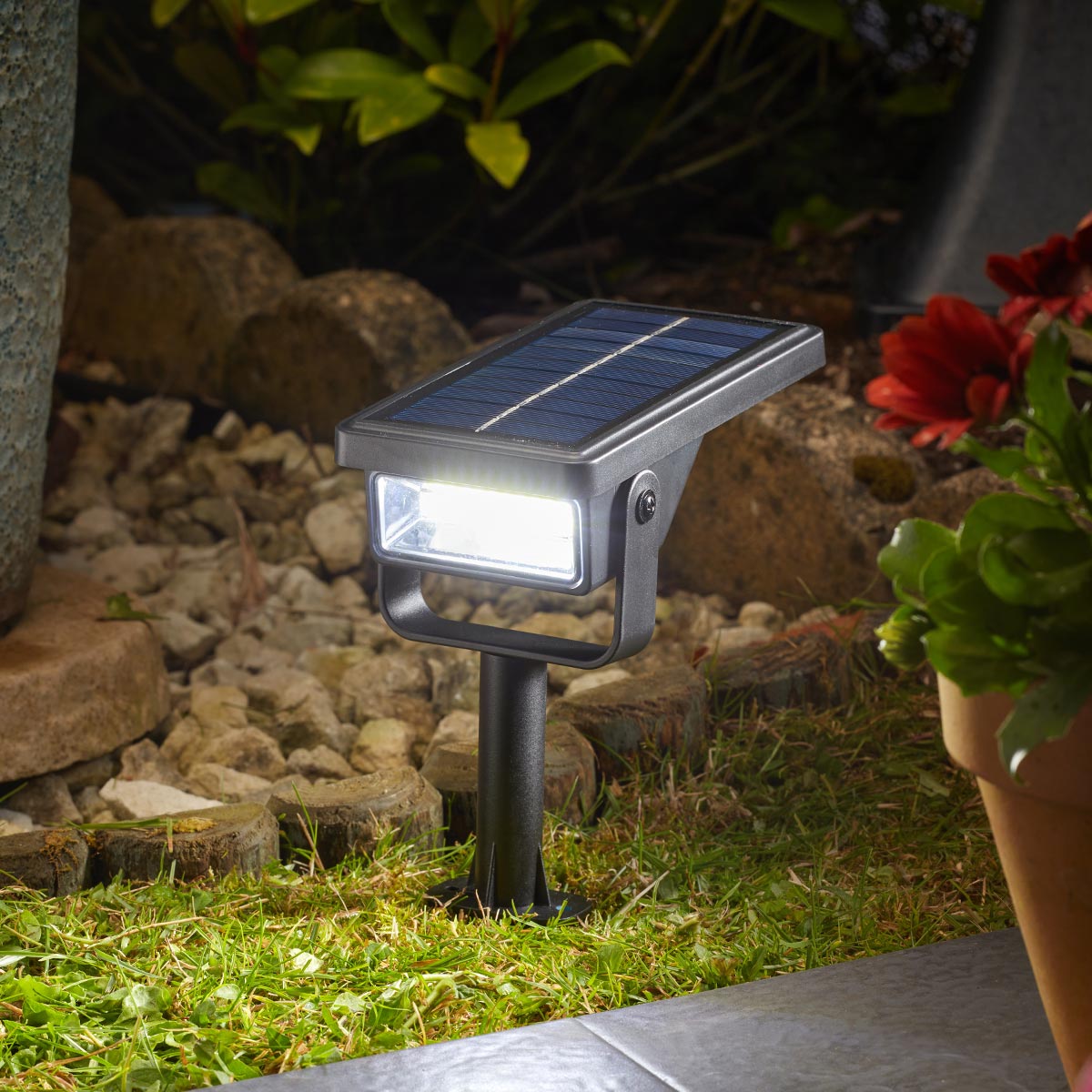 Solar Revo Adjustable Garden Path Spotlight