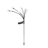 Solar 8-Stem GloGlobe Pastel Stake Lights, Multicoloured LEDs