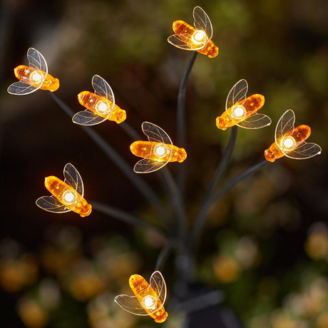 Swaying Solar Bee Stake Light 70cm