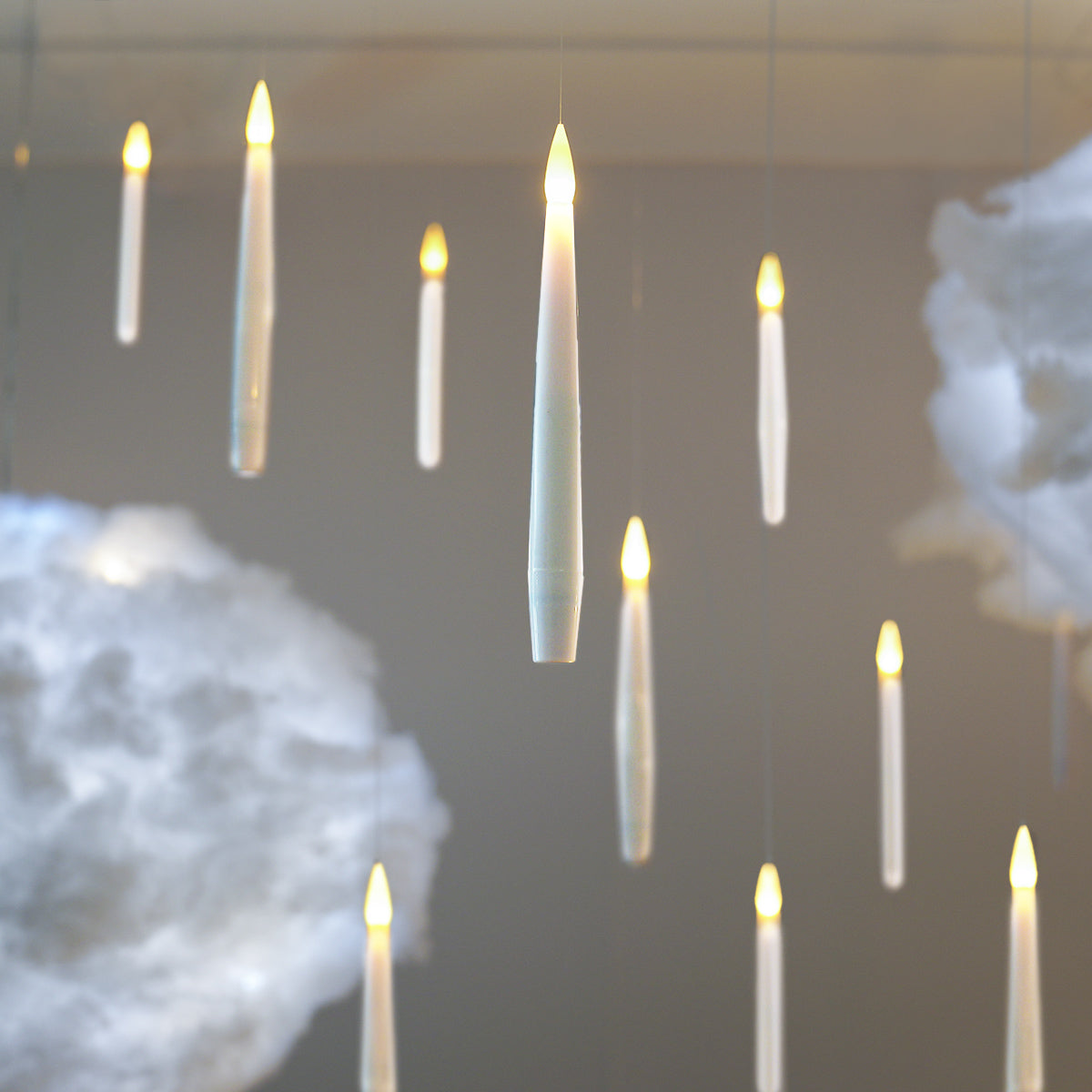 10 Floating Candles With Remote Control