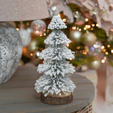 31cm Snowy Battery LED Table Top Christmas Tree