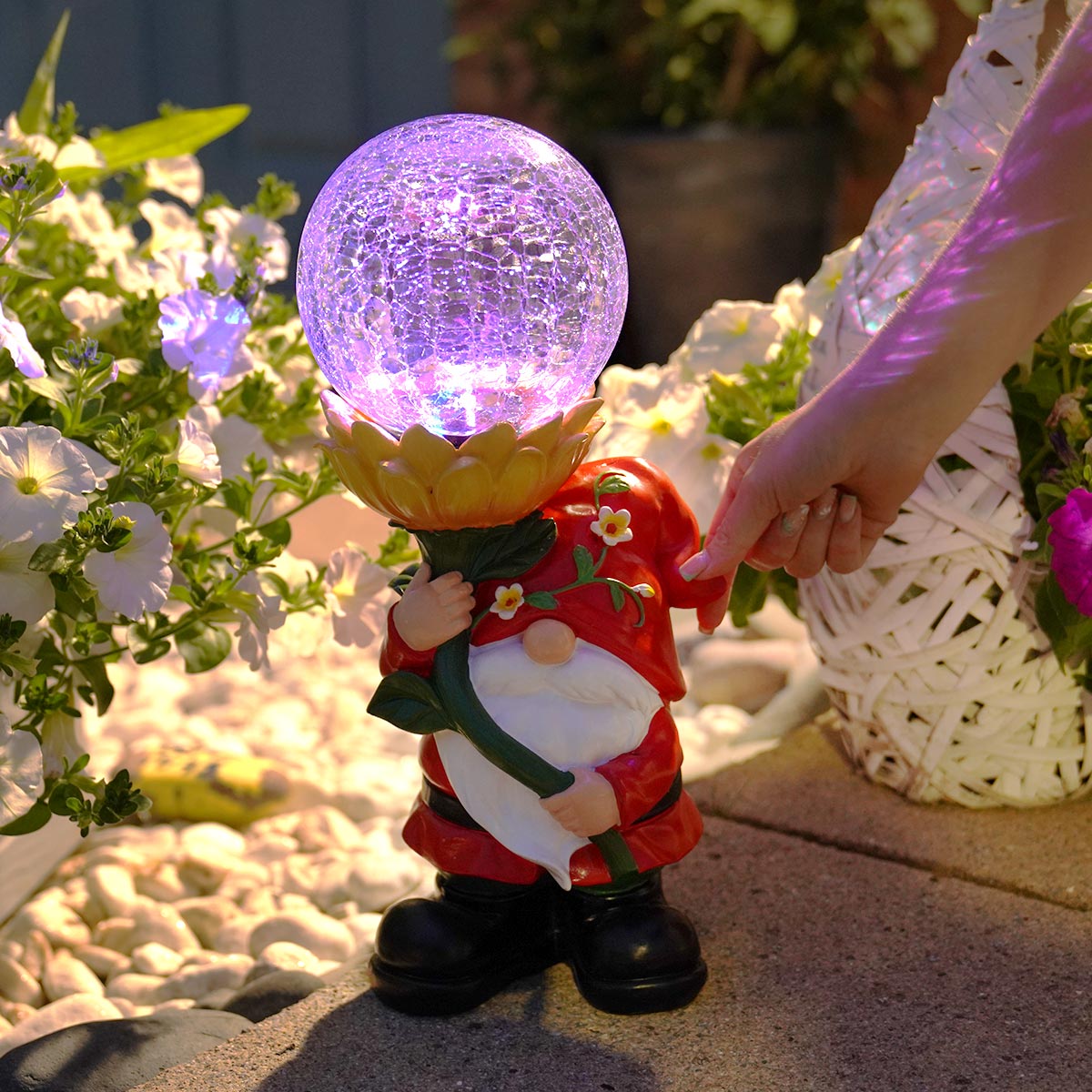 Solar Novelty Gonk Figure Light – Festive Lights