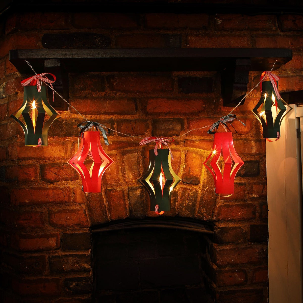 Battery DIY Paper Lantern Christmas Fairy Lights