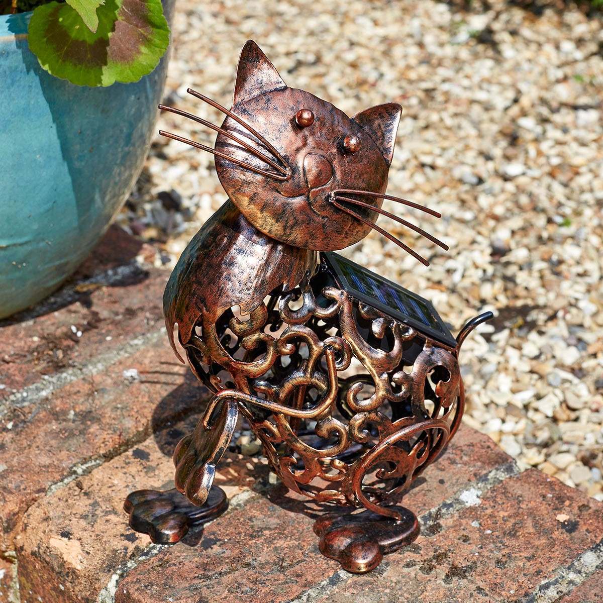 Solar Novelty Cat Light