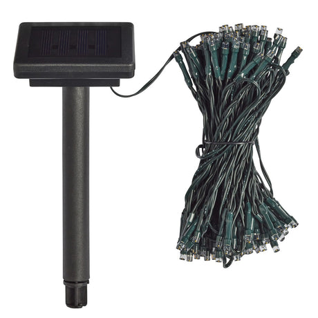5m Solar Fairy Lights 50 Warm White LEDs