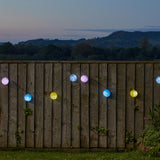 Solar Pastel Chinese Lanterns Fairy Lights