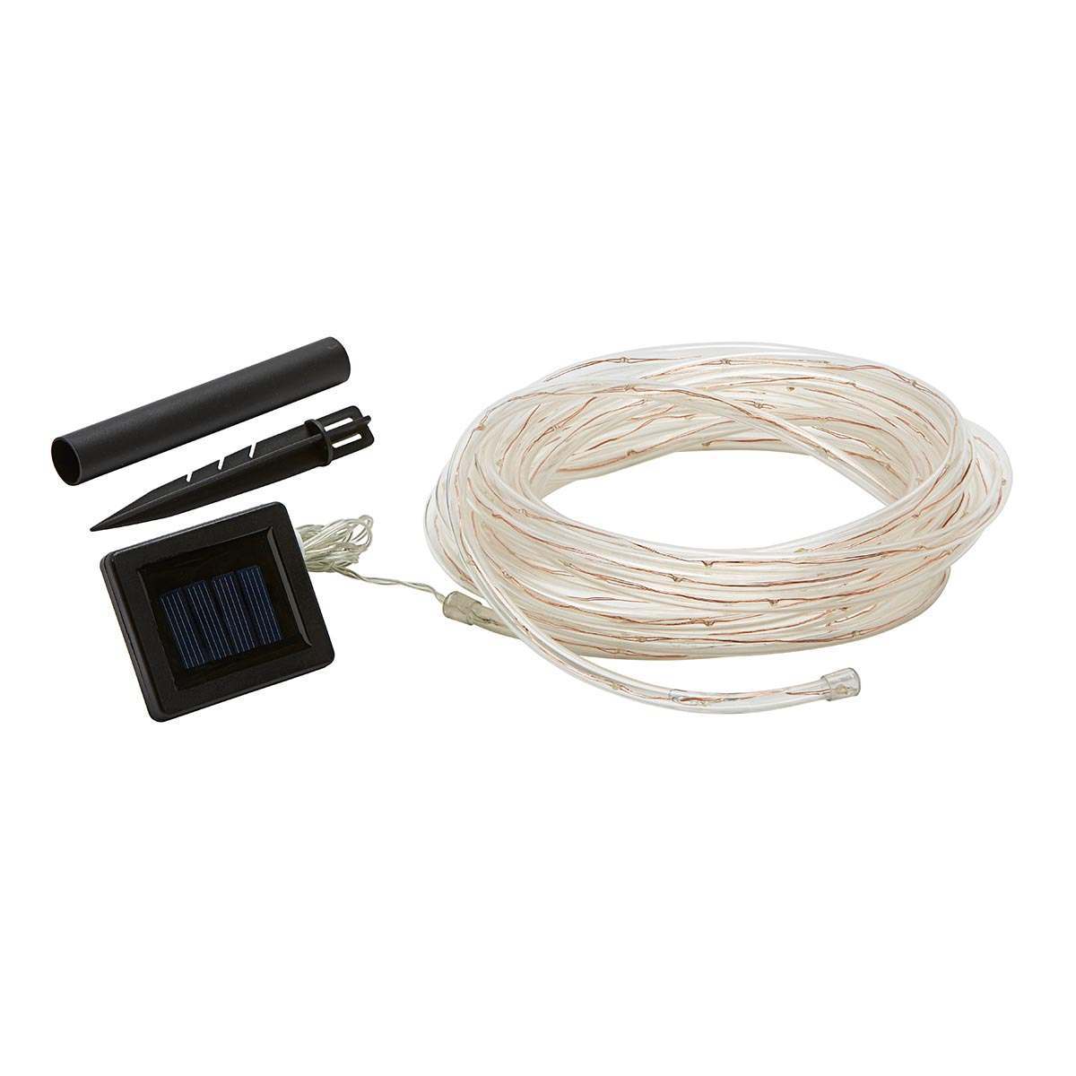 Solar Rope Light, Warm White 100 LEDs