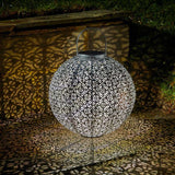 Solar Damasque Lantern, 32cm