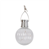 4 Solar Bulbs Hanging Lights Warm White