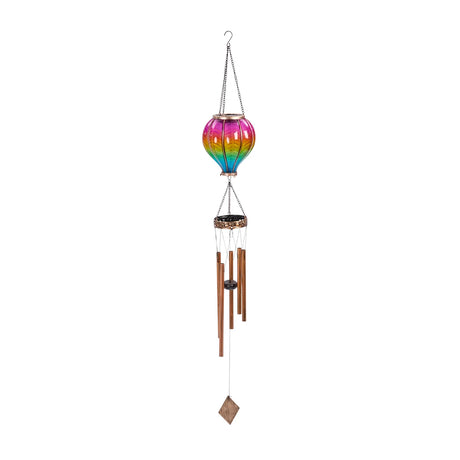 Solar Hot Air Balloon Wind Chime