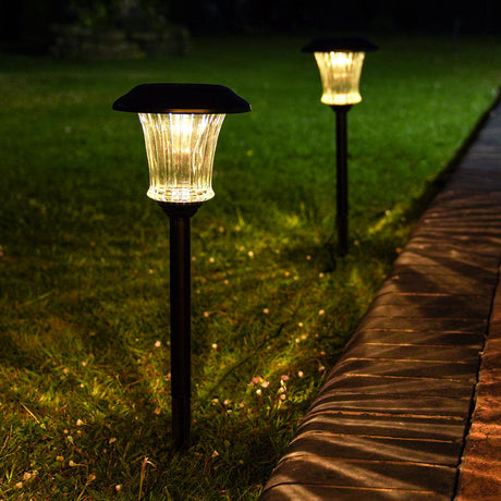 Plug In Connectable Stake Lights, 2 Pack