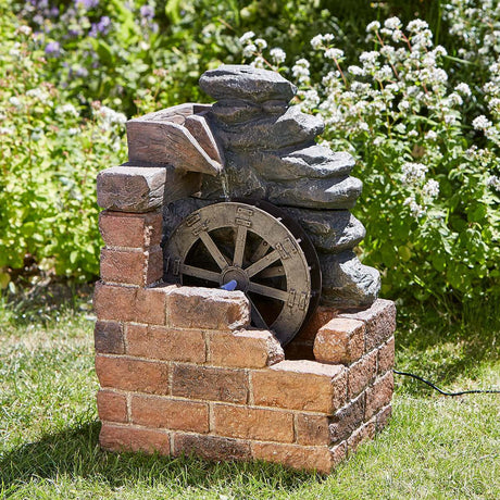 Solar Heywood Mill Water Fountain