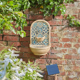 Aragon Wall Water Feature Solar Garden Ornament 50cm