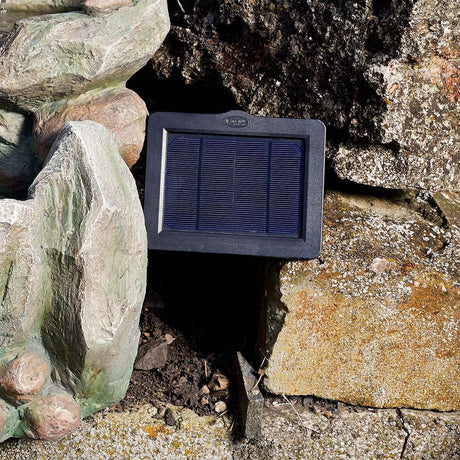 Solar Water Feature Rock Fall 51cm