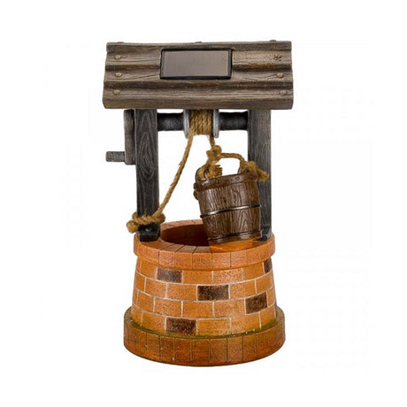 Solar Water Feature Wishing Well 51cm