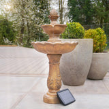 Battery & Solar Water Fountain Kingsbury 98cm