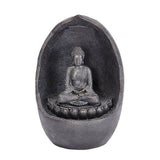 Buddha Solar Water Feature with Back up Battery
