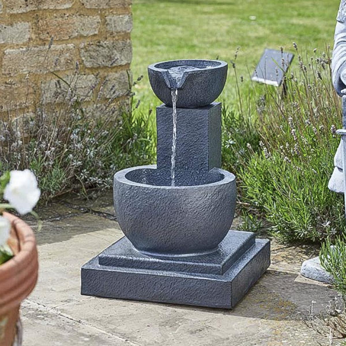 Solar & Battery Fengshuî Falls Water Feature