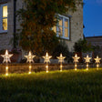 Star Outdoor Christmas Light Stakes