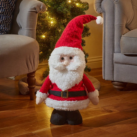 75cm Standing Santa Christmas Figure Decoration