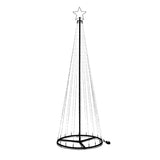 2.1m Outdoor LED Tree Warm White with White Twinkle LEDs